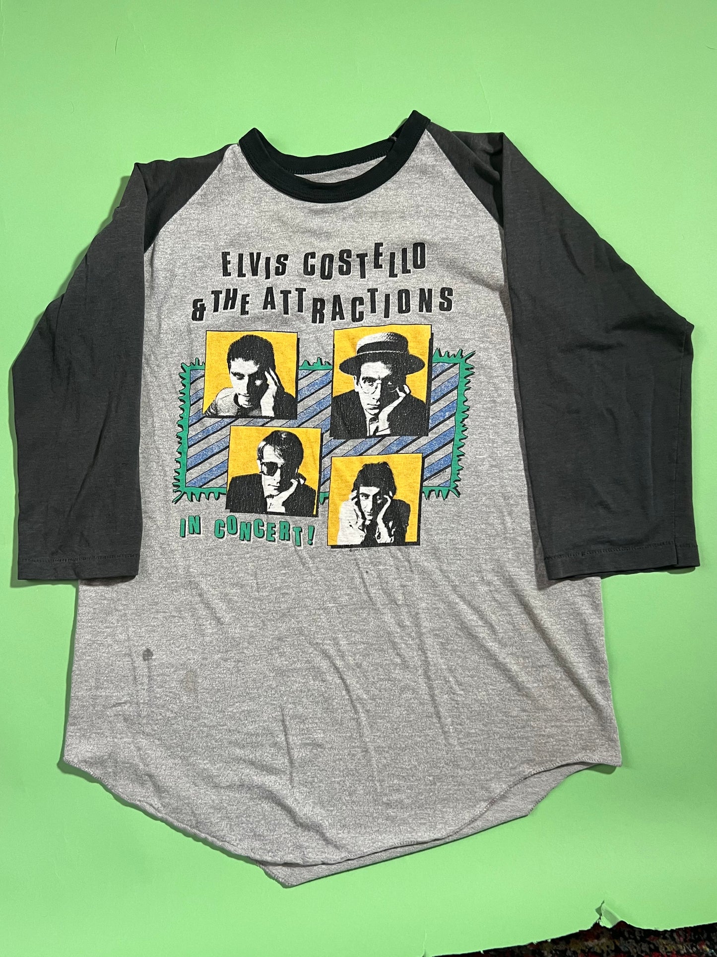 Elvis Costello and the Attractions raglan