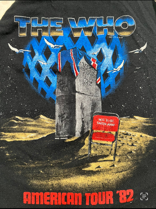 1982 The Who Raglan